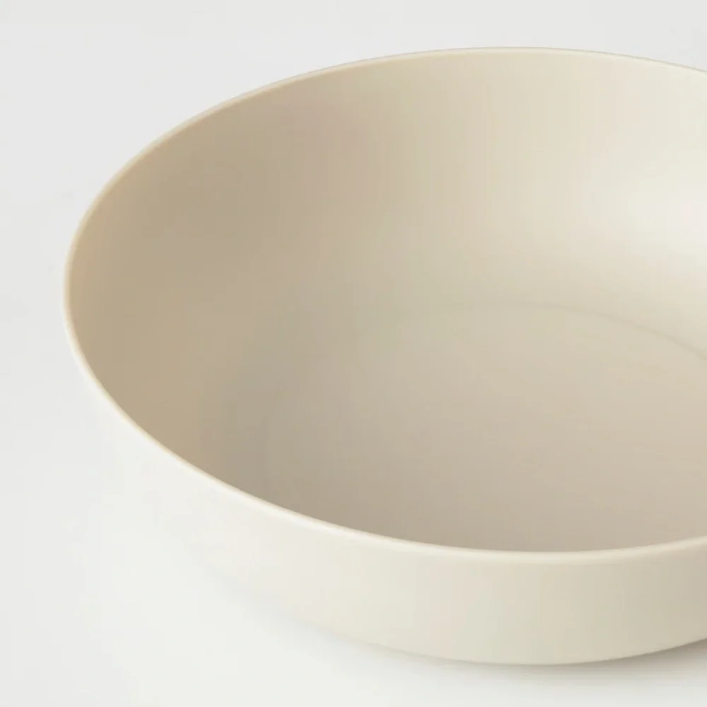 Vitabborre Beige Deep Plastic Bowls - set of 4